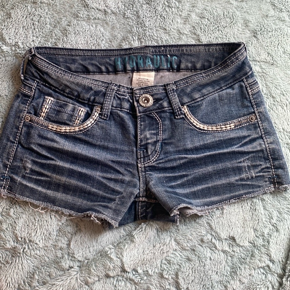 Hydraulic Jean shorts size 3/4